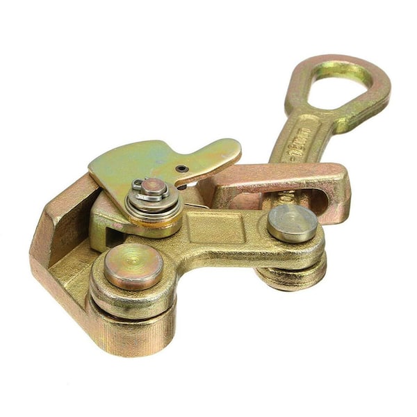 Steel Cable Gripper Wire Puller Tool 1 Ton Safe Strong Jaw Carbon Steel Cable Clamp for 2.5-16mm Cables