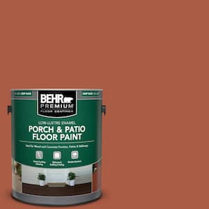 1 gal. #M190-7 Colorful Leaves Low-Lustre Enamel Interior/Exterior Porch and Patio Floor Paint