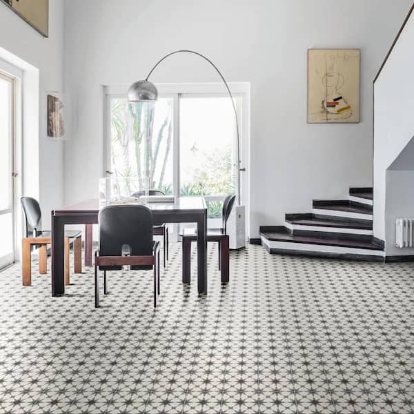 Trinity Encaustic 8 in. x 8 in. Color Body Porcelain Floor and Wall Tile (10.32 sq. ft./Case)