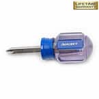 #2 x 1-1/2 in. Square Shaft Stubby Phillips Screwdriver