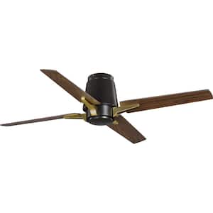Lindale 52 in. Indoor Architectural Bronze Transitional Ceiling Fan with Remote Included for Great Room and Living Room