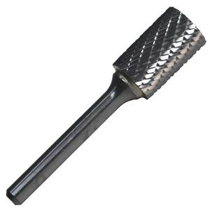 Sydien 4mm Shank HSS Rotary Burrs Bits Rotary Files for Woodworking/Drilling/Carving/Engraving/Grinding 