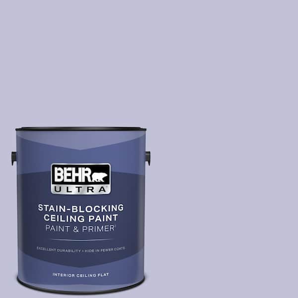 1 gal. #M550-3 Foxglove Ceiling Flat Interior Paint and Primer