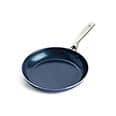 14 Piece Blue Diamond-Infused Nonstick Cookware Set with Glass Lids
