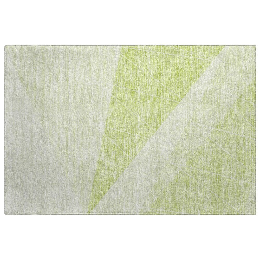 Dream Shag Premium Machine Washable Abstract ADS706 Aloe 2 ft. x 3 ft. Accent Rug price history on PriceWatchPro