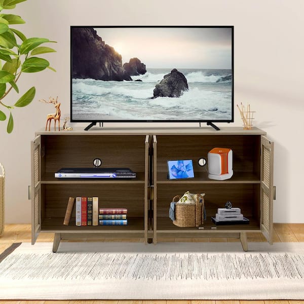 Acorn wood on sale tv stand