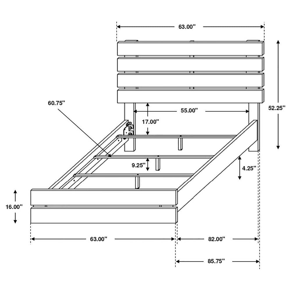 Barrel Oak Queen Panel Bed with Storage Drawers