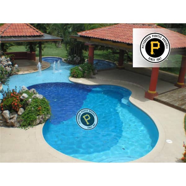 Applied Icon MLB Pittsburgh Pirates 29 in. x 29 in. Small Pool Graphic