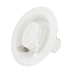 Gravity Water Inlet - White (Carded)