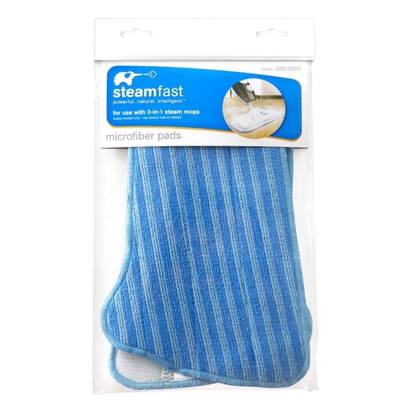 3pcs Replacement Steam Mop Pads Cleaner Washable Microfibre Cloth Floor Pads