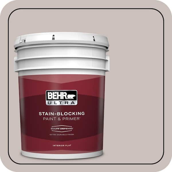 BEHR ULTRA 5 gal. #780A-3 Down Home Extra Durable Flat Interior Paint & Primer