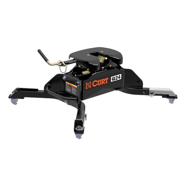 CURT Q24 5th Wheel Hitch with Ram Puck System Legs