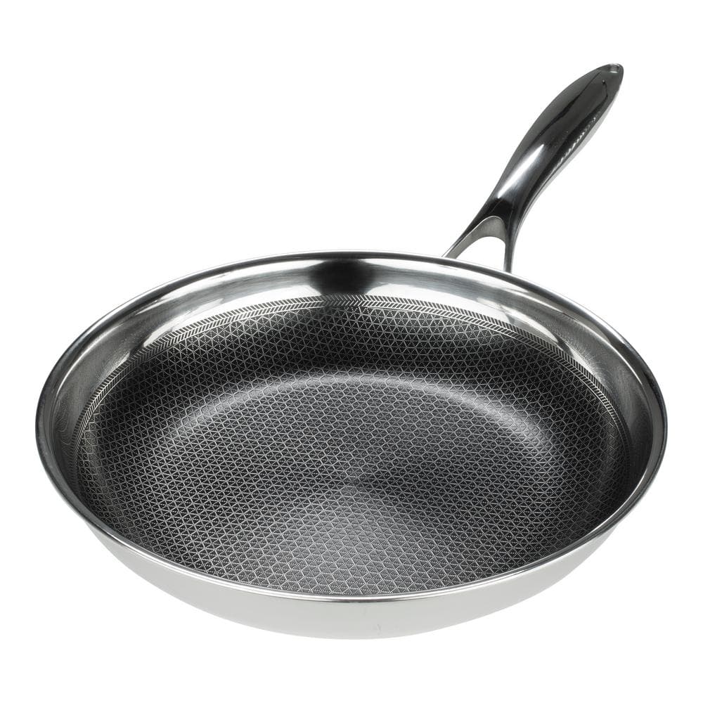 12-Inch Fry Pan W/ Lid / Nonstick / D3 Stainless - Packaging Damage