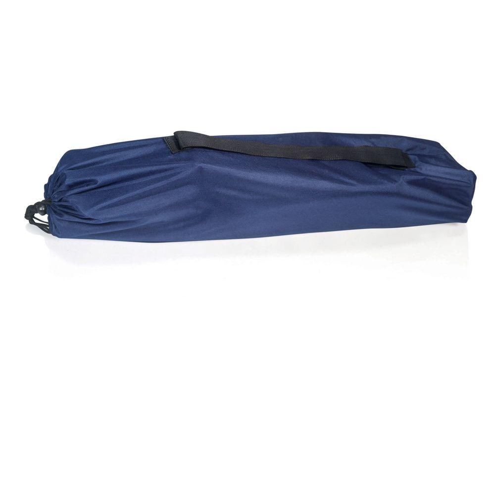 Navy Collapsible Outdoor Chair with Cushions and X-Base