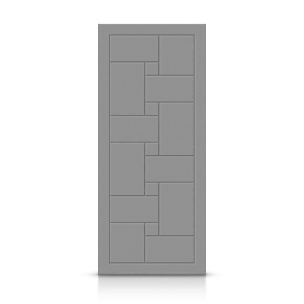 30 in. x 96 in. Hollow Core Light Gray Painted Composite MDF Interior Door Slab price history on PriceWatchPro