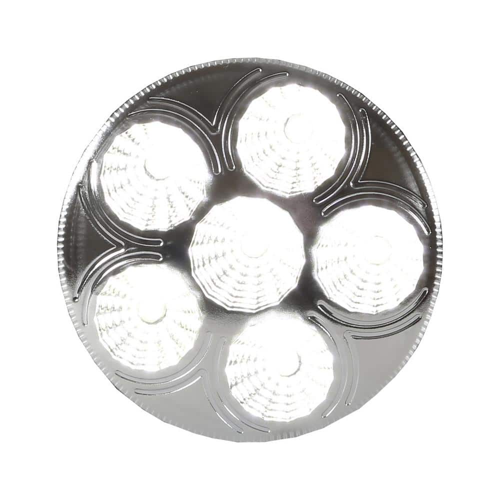 5" Black Aluminum LED Flood Light with Clear Lens