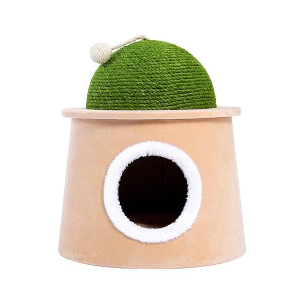 cute cat scratching post