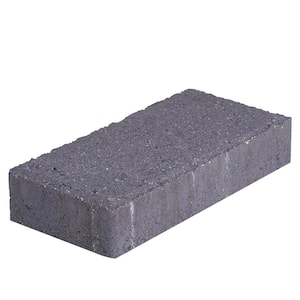 Holland 45 mm 7.87 in. L x 3.94 in. W x 1.77 in. H Charcoal Concrete Paver (672-Piece/145 sq. ft./Pallet)