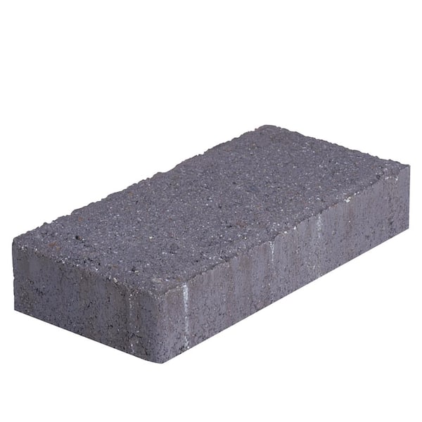 Holland 45 mm 7.87 in. L x 3.94 in. W x 1.77 in. H Charcoal Concrete Paver (672-Piece/145 sq. ft. /Pallet)