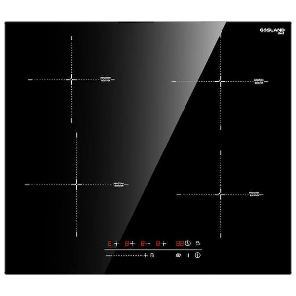GASLAND Chef 24 in. Built-In Electric Induction Cooktop in Black with 4 Elements