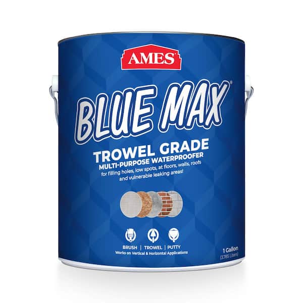 Ames Blue Max 1 gal. Liquid Rubber Waterproof Patch Trowel Grade