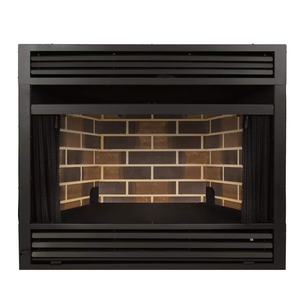 Pleasant Hearth Universal Circulating Zero Clearance 42 in. Ventless