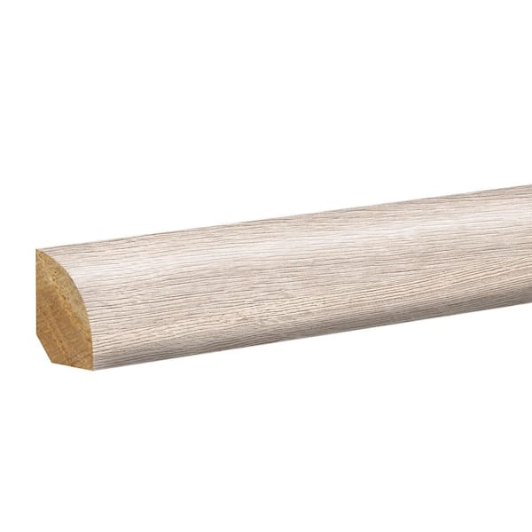 PERFORMANCE ACCESSORIES Magnolia 0.62 in. T x 0.75 in. W x 94.5 in. L Textured Wood Look Laminate Moulding/Trim Quarter Round Molding
