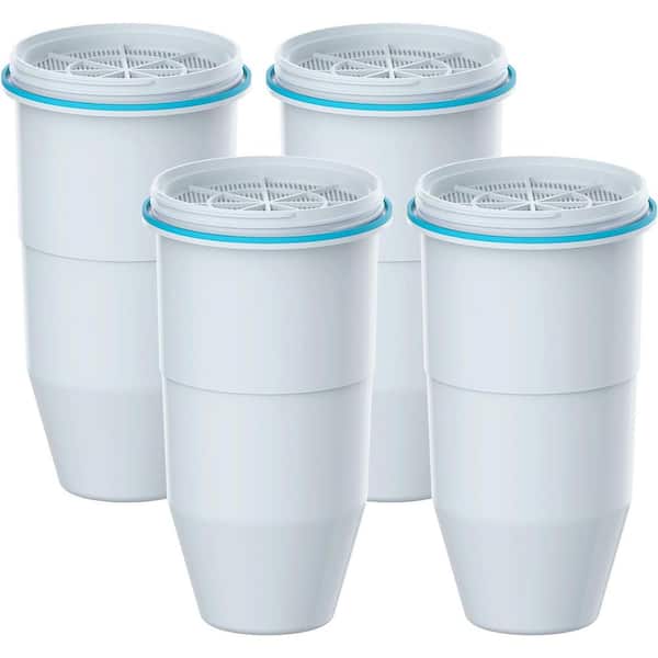 WD-ZR-017B-4 Replacement for ZR-017 Pitcher Filters and Dispenser Filters Reduce TDS PFOA/PFOS Chlorine and Odor 4-Pack