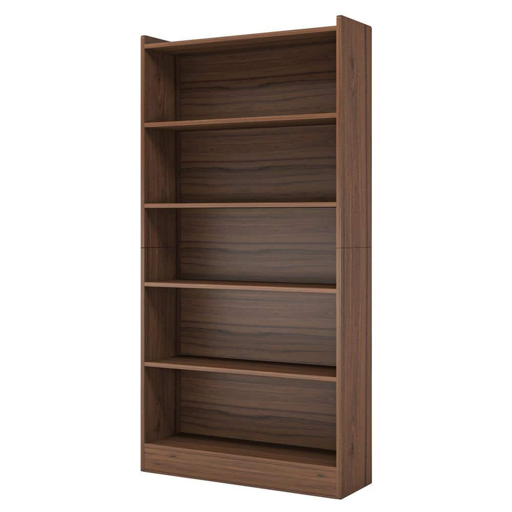 Have a question about BYBLIGHT Eulas 72 in. Tall Brown Wood 6-Shelf ...