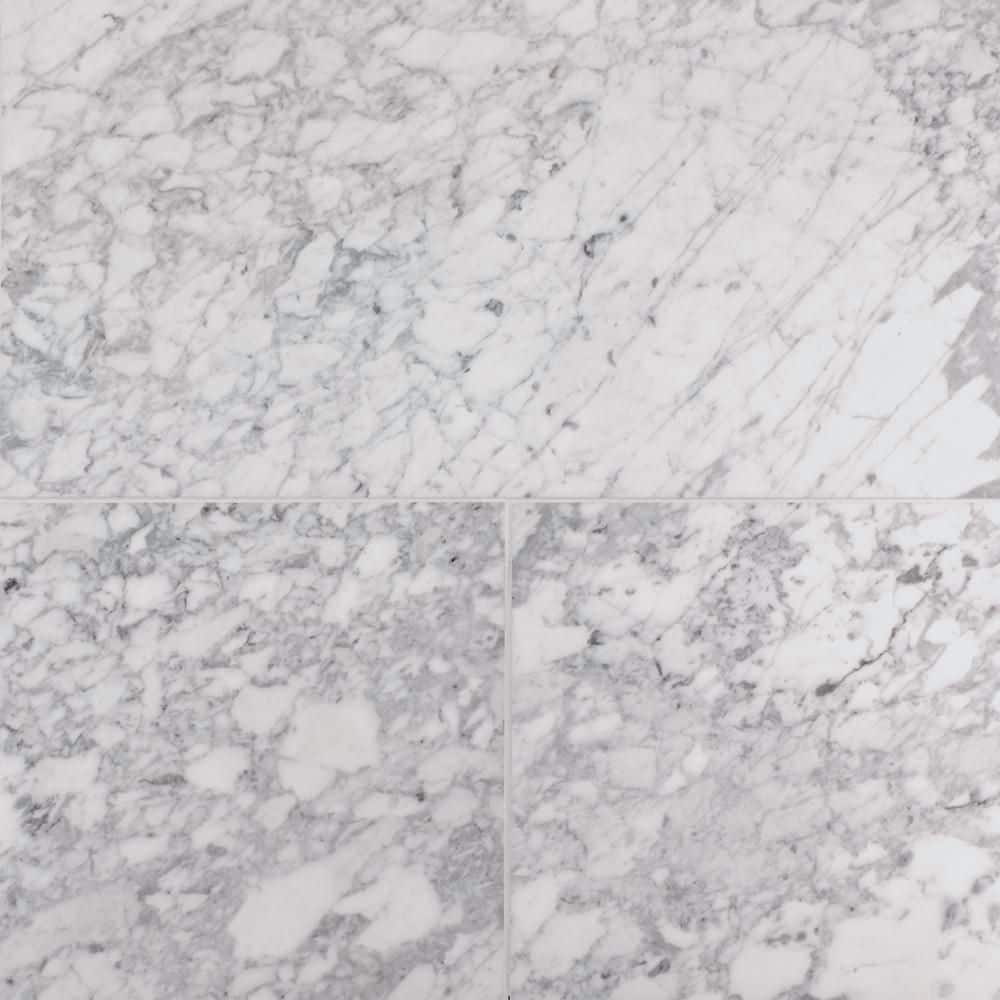 Venato White 12 in. x 24 in. Honed Stone Look Marble Wall and Floor Tile (10 sq. ft./Case) price history on PriceWatchPro