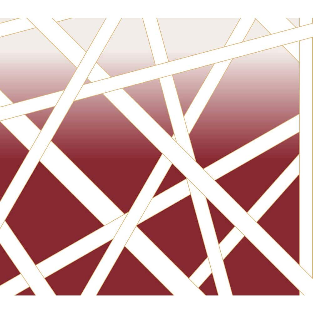 Nastri Shade Red Wall Mural