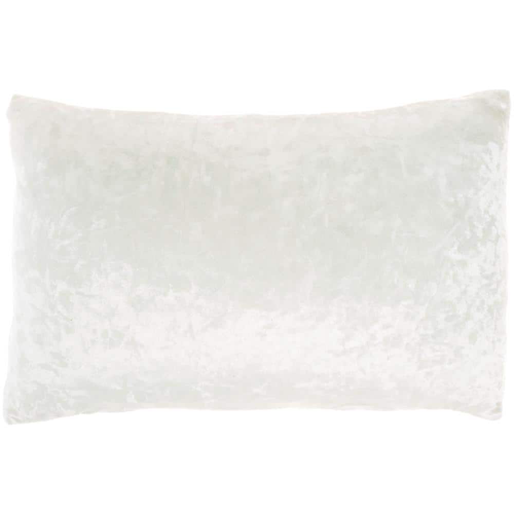 Gold and Black Velvet Lumbar Throw Pillow with Faux Crystal Accents