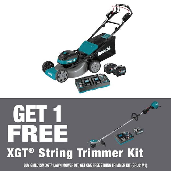 40V max XGT Brushless Cordless 21 in. Walk Behind Self-Propelled Commercial Lawn Mower Kit (4.0Ah)