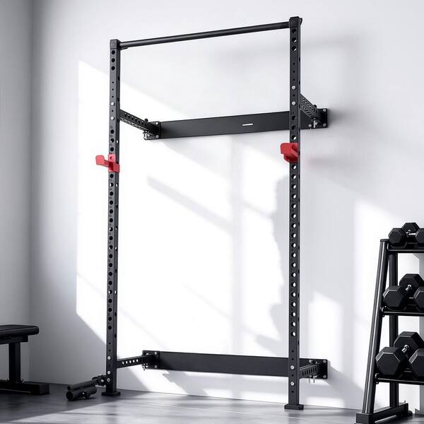 筋トレ道具Squat Rack Amazon.com : Soozier Adjustable Squat Rack, Multi-Functional Bench