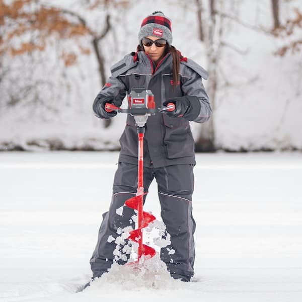 Reviews for Eskimo E40 Electric Ice Fishing Auger, 8-Inch, Steel Bit, Red,  45750