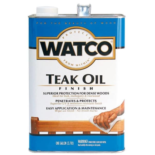 Watco 1 Gallon Teak Oil in Clear (2 Pack)