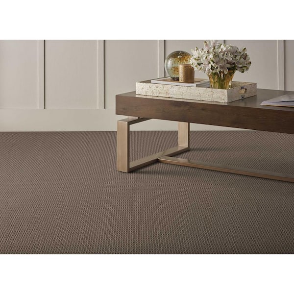 Shenadoah Bark Custom Area Rug with Pad