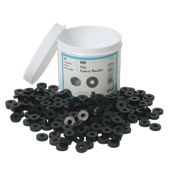 Danco 1 2 In Flat Faucet Washers Jar Of 200 35266 The Home Depot