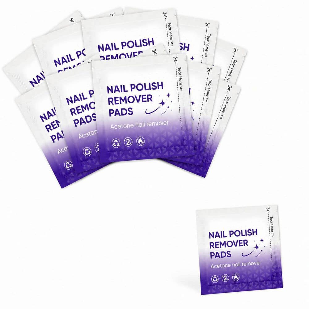 250 Pack Acetone Nail Polish Remover Pads Individually Wrapped with Quick Removal for Gel Fingernail Polish price history on PriceWatchPro