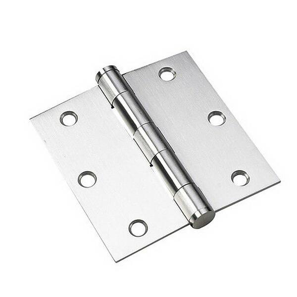 Richelieu Onward Full Mortise Ball Bearing Butt Hinges (3.5", Black) - 2 Pack With Screws