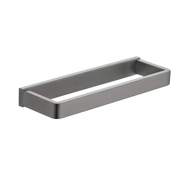 ATKING Stainless Steel Wall Mounted Towel Ring in Graphite Gray