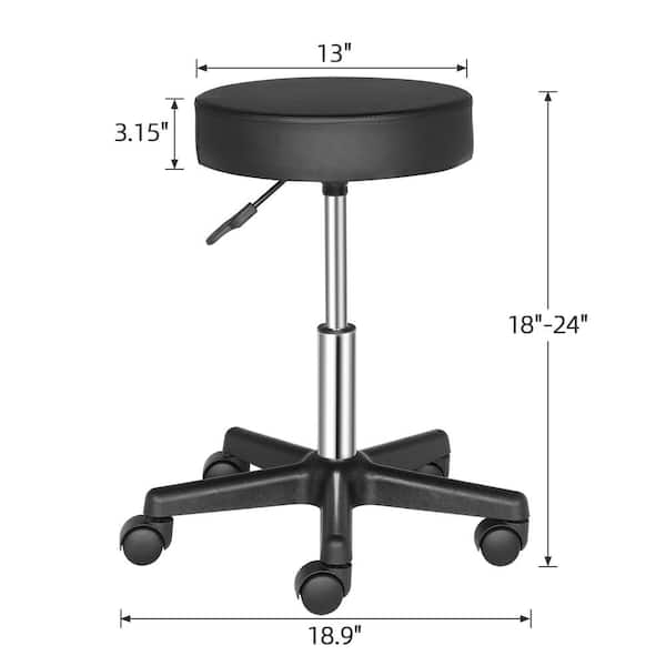 Swivel stool on wheels sale