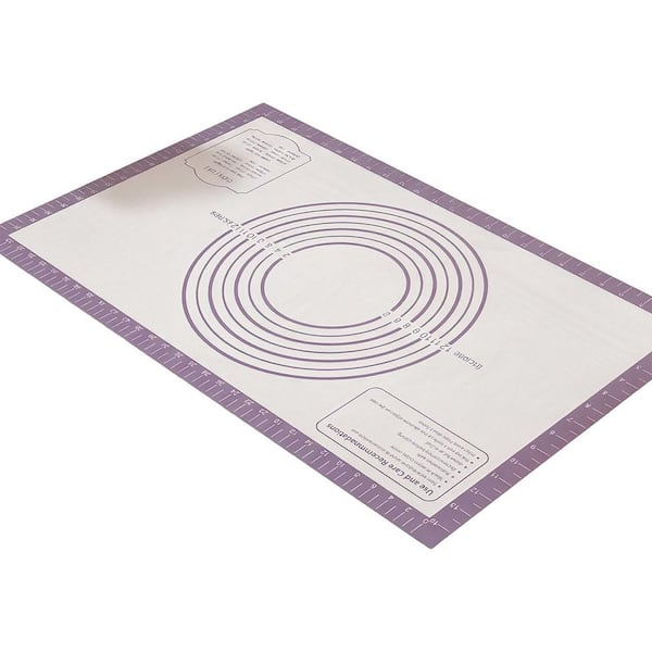 Silicone Baking Mat Sheet Non Stick Pastry Mat Food Grade Glassfiber for Dough Rolling Oven Baking Easy Clean