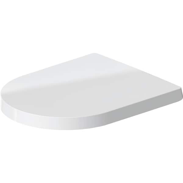 Duravit ME by Starck Elongated Closed Front Toilet Seat in. White