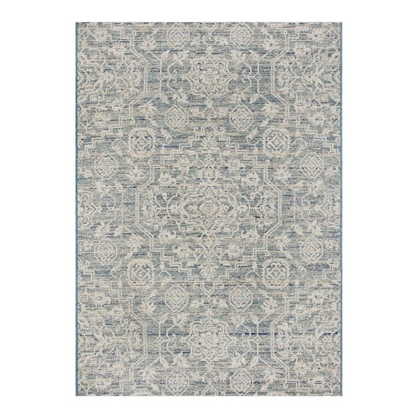 Home Decorators Collection Indigo 6 ft. x 9 ft. Woven Tapestry Outdoor Area Rug