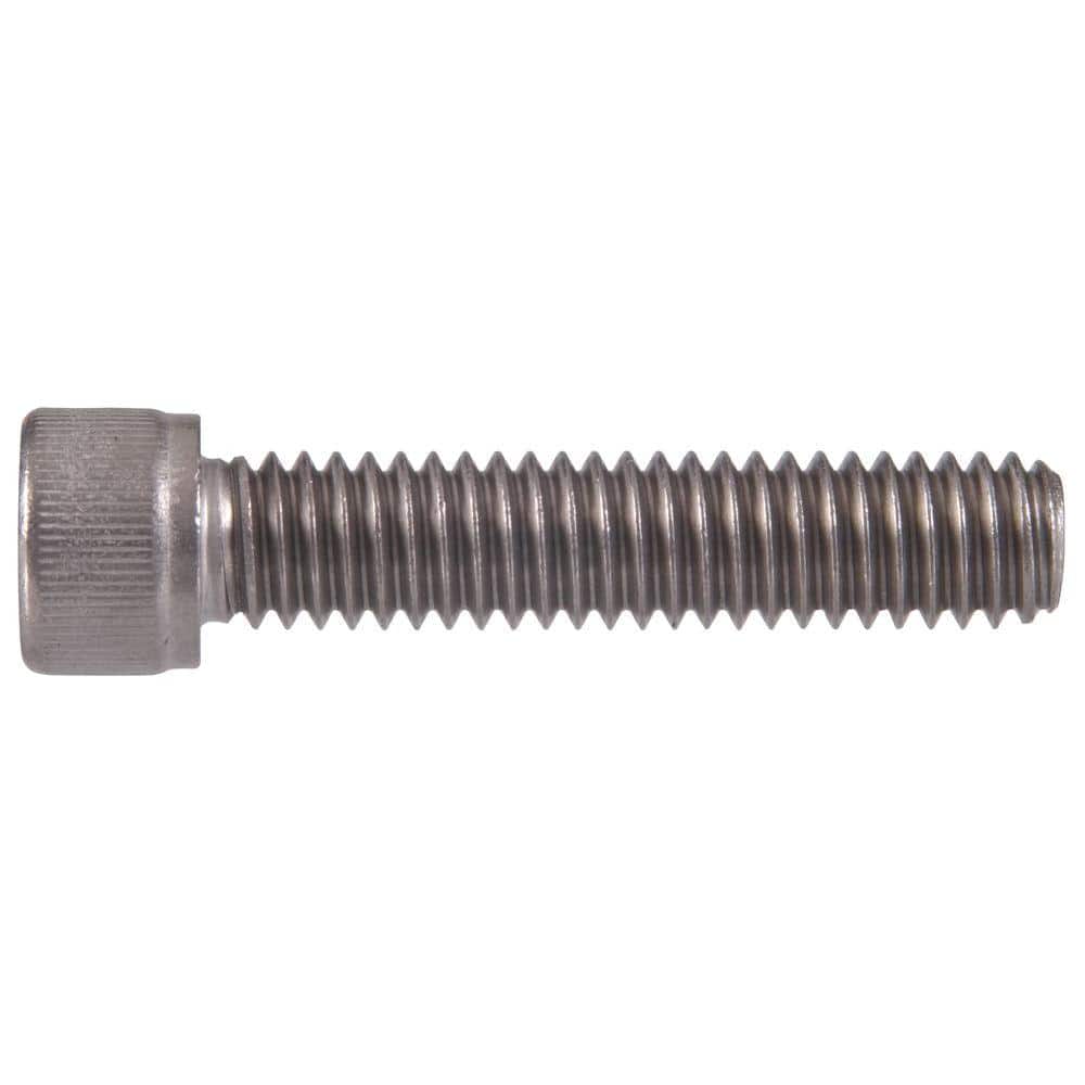 The Hillman Group 831740 1/2-13 x 4-Inch Stainless Steel Hex Cap Screw 10-Pack 