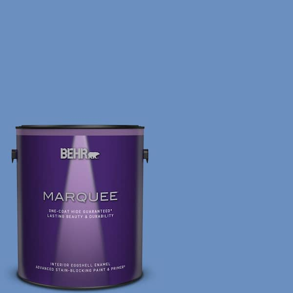 BEHR MARQUEE 1 gal. Home Decorators Collection #HDC-MD-02 Lapis Lazuli One-Coat Hide Eggshell Enamel Interior Paint & Primer