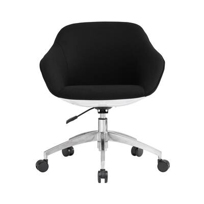 Home Office Upholstered Task Chair, Black