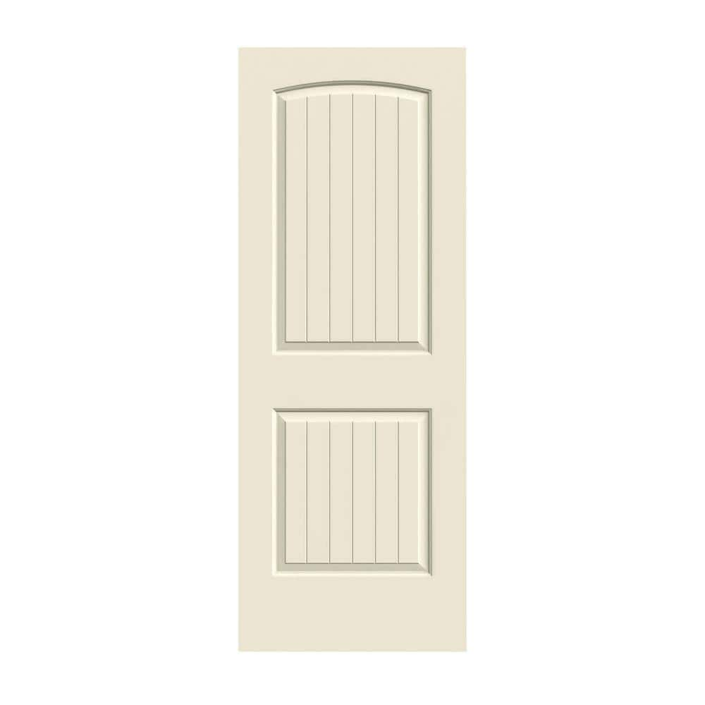 24 in. x 80 in. Santa Fe Primed Smooth Solid Core Molded Composite MDF Interior Door Slab -  JELD-WEN, THDJW137500008