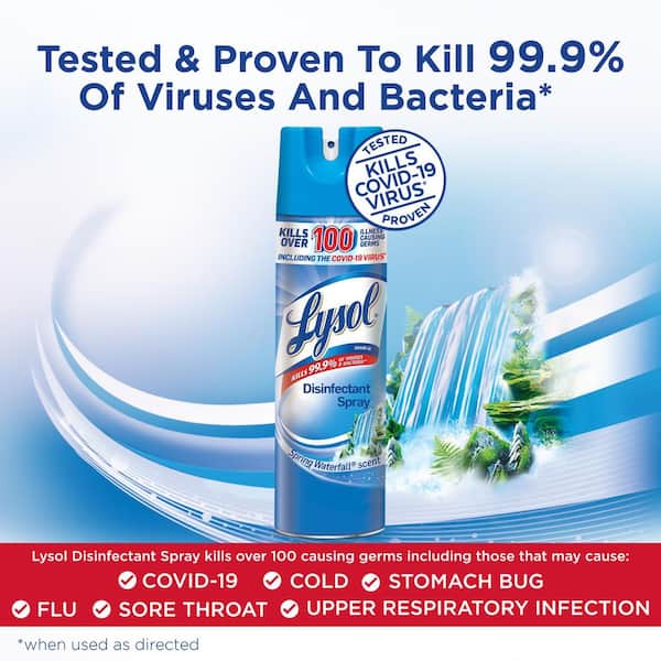 19 oz. Spring Waterfall Scent Disinfectant Spray